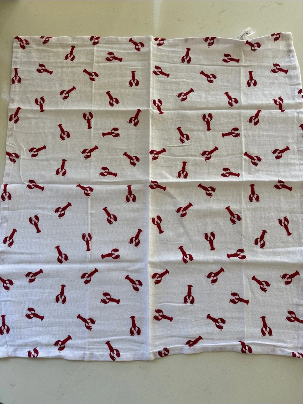 Lobster napkins set of 6. 100% Cotton. NWOT 🦞